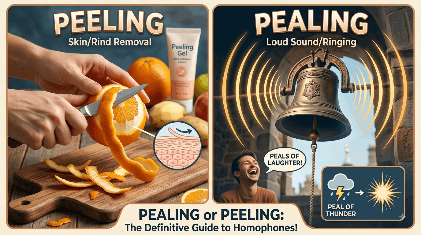 Pealing or Peeling